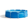 Каркасный бассейн INTEX METAL FRAME 28212 366х76см 6503л фильтр-насос 2006л/ч