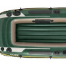 Лодка INTEX Seahawk 4 (68351), 4-местная, 351×145×48 см, вёсла, насос, до 480 кг