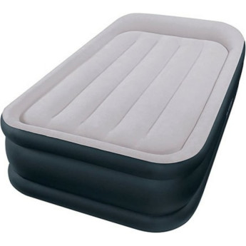 Надувная кровать INTEX Deluxe Pillow Rest Raised 64132, 99×191×42 см, встроенный насос 220V