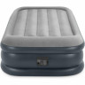 Надувная кровать INTEX Deluxe Pillow Rest Raised 64132, 99×191×42 см, встроенный насос 220V