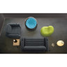 Надувное кресло INTEX Mode Chairs 68592, зелёное