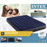 Надувной матрас INTEX Classic Downy Fiber-Tech 68765, 152×203×25 см 64759