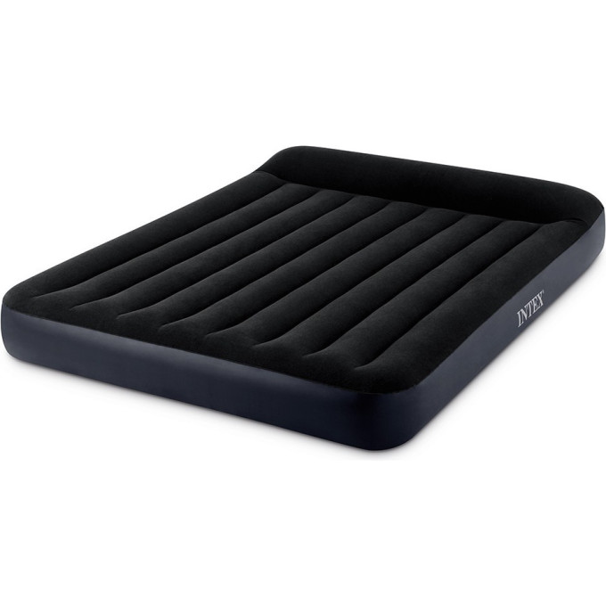 Надувной матрас INTEX Pillow Rest Classic Fiber-Tech 64143, 152×203×25 см